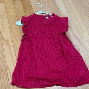 Old Navy Bright Pink Ruffle Top